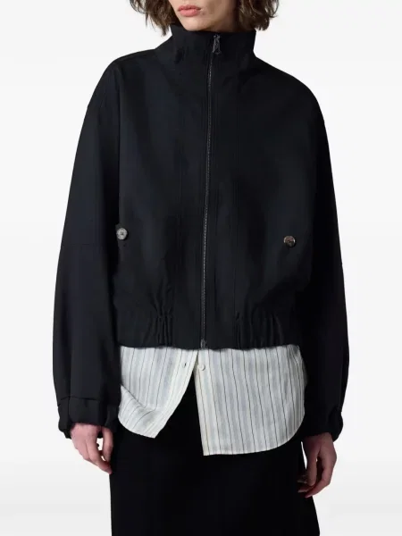 Geacă bomber Paul Smith de lână negru