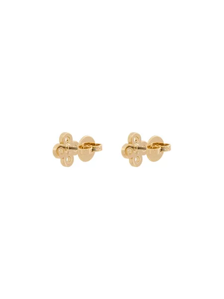 Tory Burch Fülbevaló Forget Me Not Clover Stud Arany