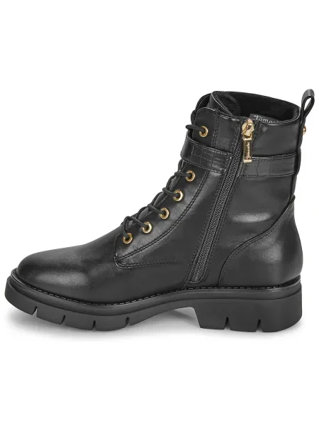 Pantofi Tamaris cu șireturi negru