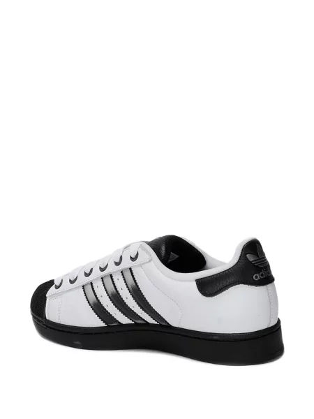 Sneakerși Adidas Superstar cu dungi alb