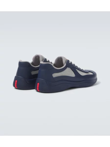 Sneakerși Prada albastru