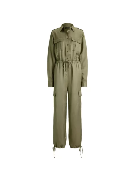Salopetă Lauren Ralph Lauren verde