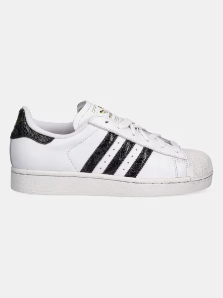 Trampki Adidas Originals z kryształkami białe