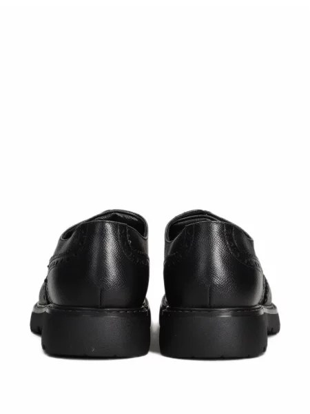 Brogues Doucal's din piele negru