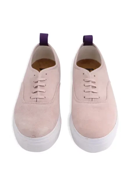 Sneakerși Eytys din piele de căprioară roz