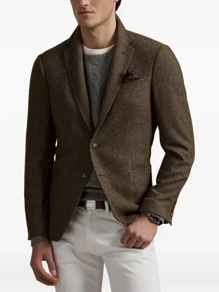 Tricou polo Polo Ralph Lauren cu imagine cu dungi din țesătură twill albastru
