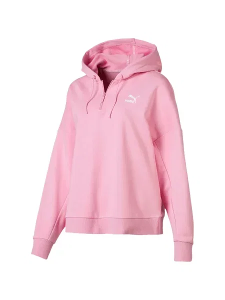 Hanorac cu glugă Puma roz