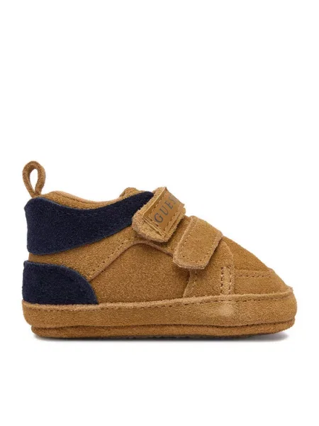 Sneakers Guess καφέ