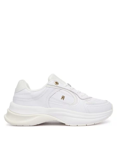 Sneakersy Tommy Hilfiger Th Chic Runner Sneaker biela