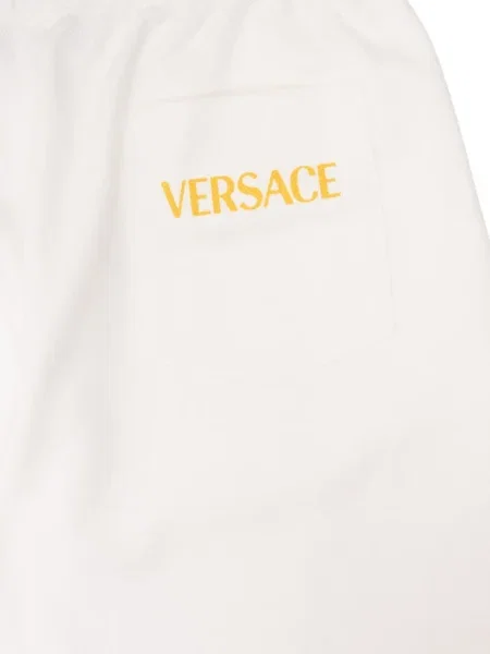Spodnie dziecięce Versace białe