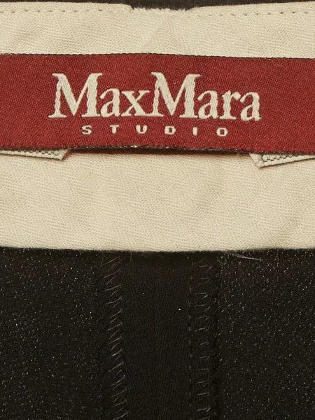 Παντελόνι Max Mara μαύρο