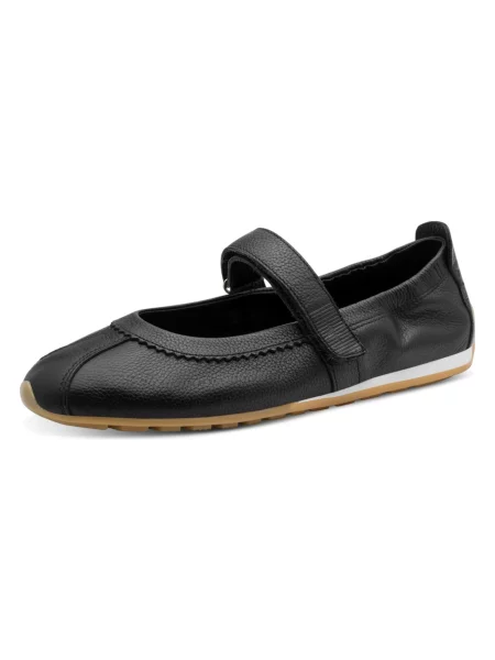 Tamaris Balerini cu curea glezna negru