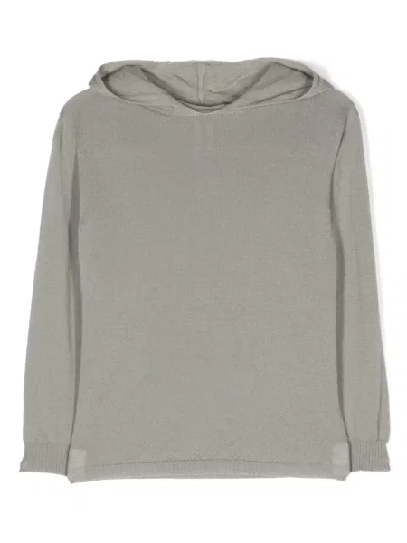 Bluza z kapturem dziecięca Rick Owens szara