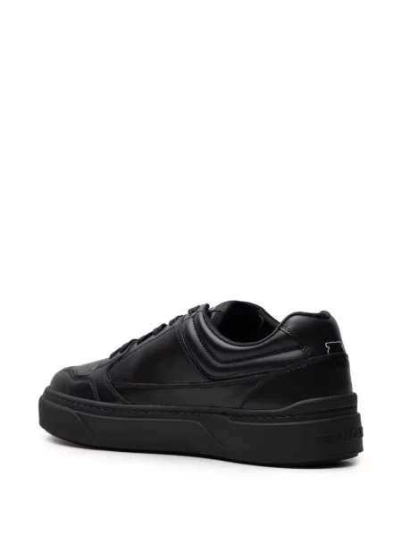 Sneakerși Ferragamo din piele negru