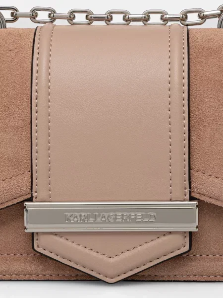 Karl Lagerfeld сумка крос-боді замшева K/NOVA