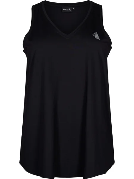 Active by Zizzi Sport top ABASIC' negru