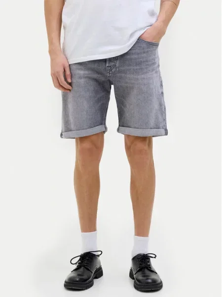 JACK & JONES Džíny Rick Original džínová šedá