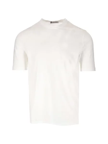Scurt tricou Al Duca D’aosta 1902 cu decolteu rotund alb