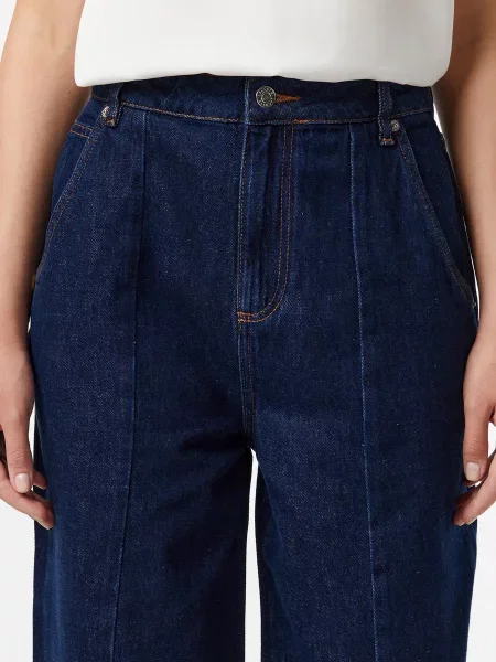 Джинси мом Lacoste синій