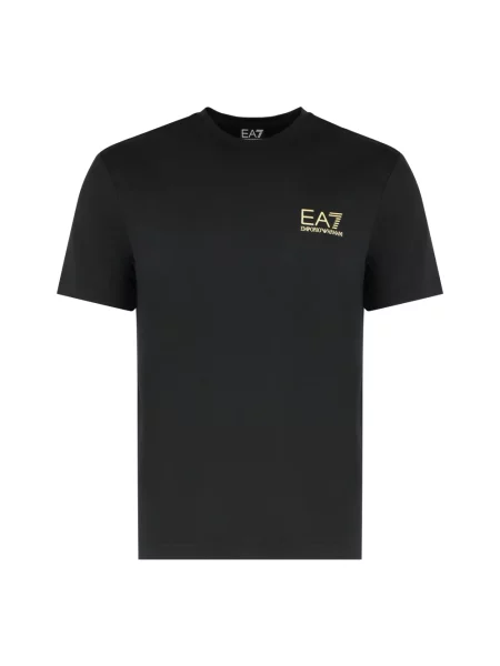Koszulka Emporio Armani Ea7 z nadrukiem czarna