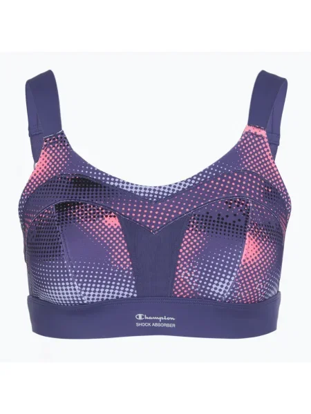 Sportovní podprsenka Shock Absorber High Intensity violet