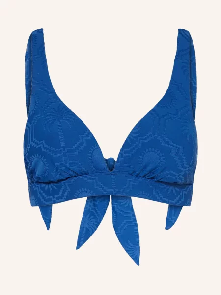 Seafolly Góra Od Bikini Bralette Oasis blau niebieski