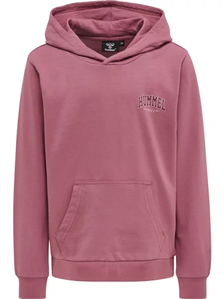 Dziewczęca bluza z kapturem Hummel Fast fioletowa