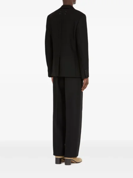 Sacou Maison Margiela de lână negru