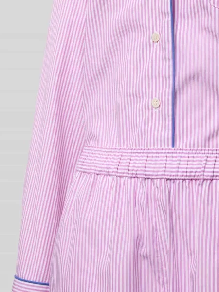 Piżama Regular z czystej bawełny Polo Ralph Lauren różowa