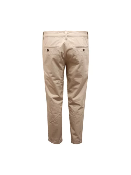 Spodnie Dsquared2 beżowe
