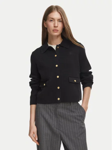Tommy Hilfiger Kardigán fekete
