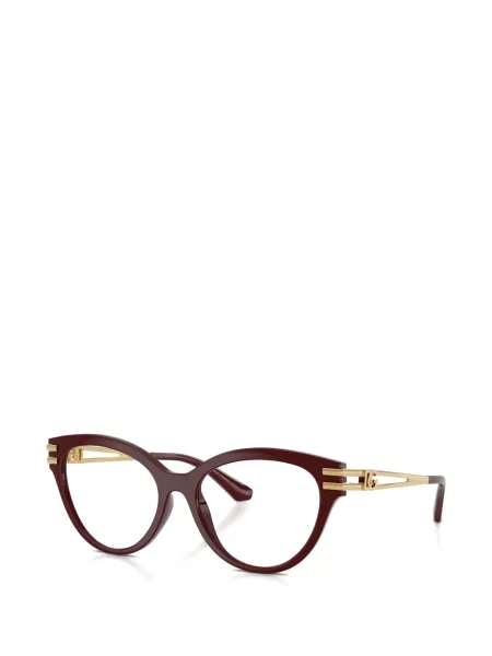 Слънчеви очила Dolce & Gabbana Eyewear с автограф червено