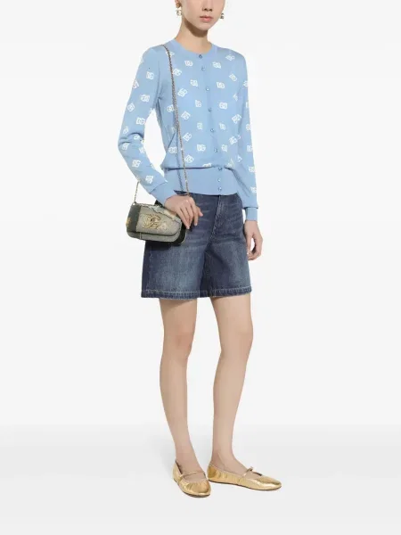 Cardigan Dolce & Gabbana cu imagine albastru