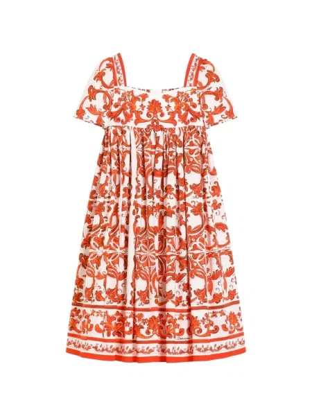 Sukienka dziecięca Dolce And Gabbana biała