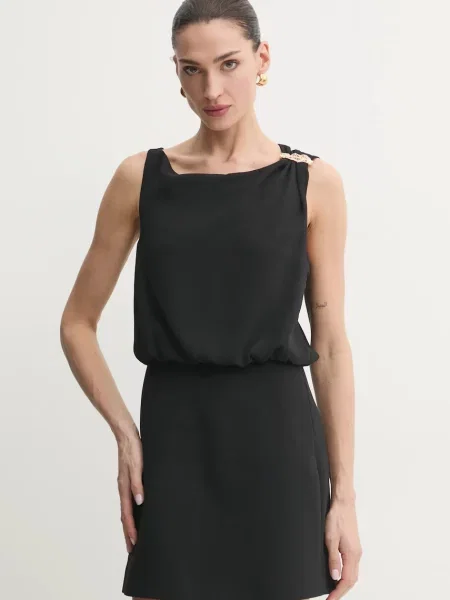 Marella sukienka DOCCIA mini prosta czarny