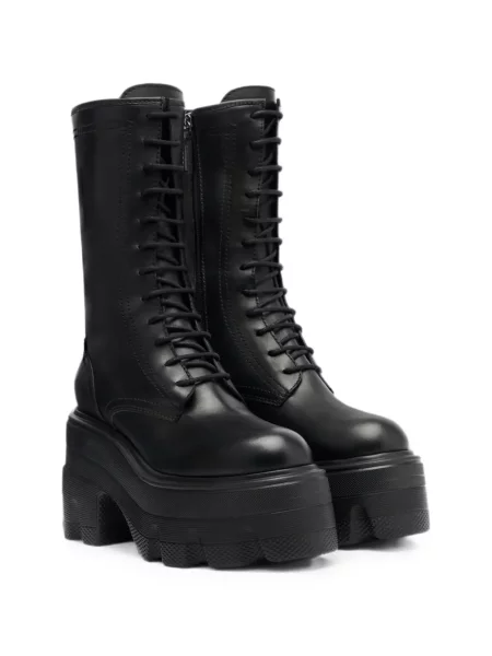 Botine Casadei din piele negru