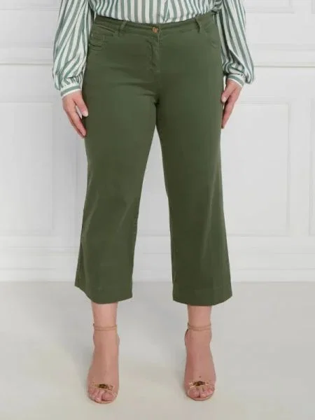 Persona by Marina Rinaldi Blugi RADIALE PLUS SIZE | Cropped Fit kaki