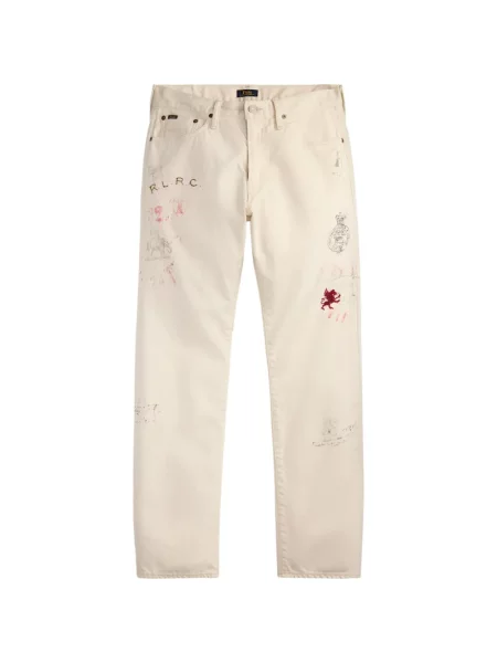 Ριγέ δερμάτινος κάλτσες Polo Ralph Lauren με κορδόνι μαύρο