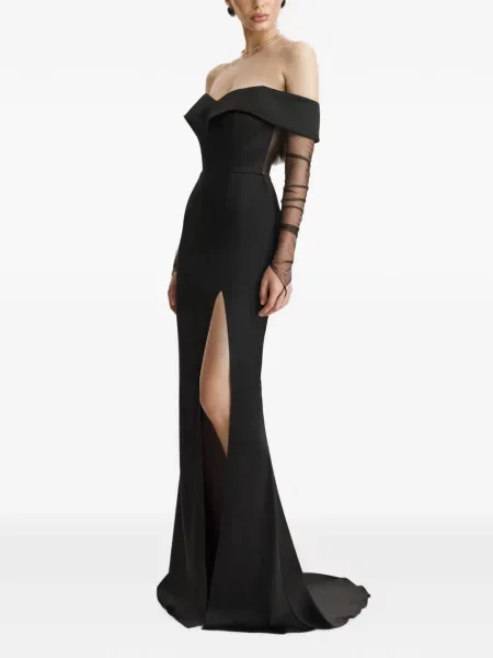 Rochie maxi Benedetto plasă negru