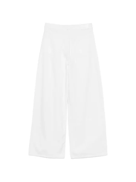 Široke traperice Lauren Ralph Lauren visoki struk bijela
