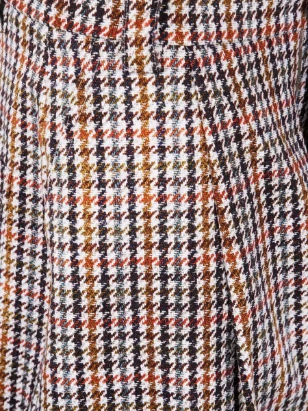 Pantaloni Pierre-louis Mascia cu model pepito alb