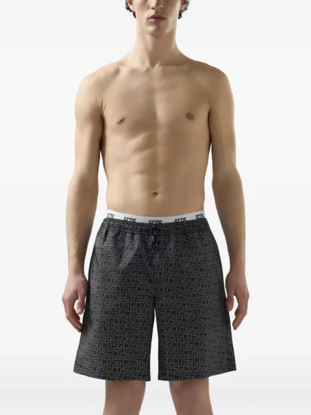 Slip de baie Gcds negru