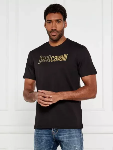Just Cavalli Tricou negru