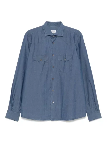 Koszula Mazzarelli niebieska