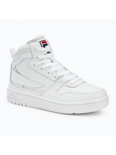 Sneakersy Fila zamszowe białe