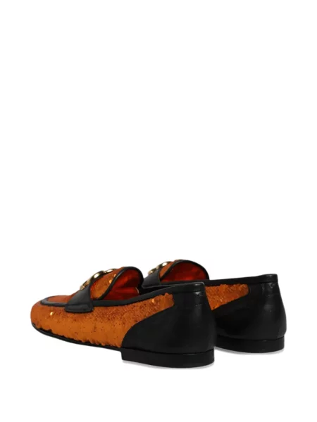 Лоуфъри Dolce & Gabbana с пайети оранжево