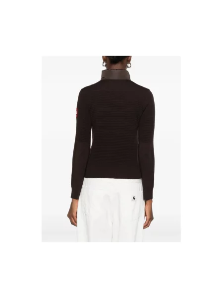 Kurtka Canada Goose wełniana brązowa