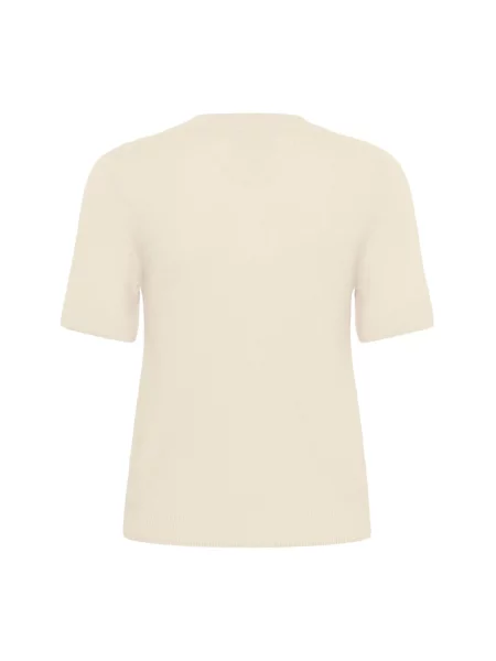 Dzianinowy sweter Part Two beżowy