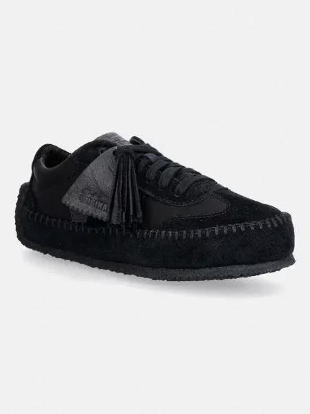 Clarks Originals Tor Low sneakersy zamszowe czarne