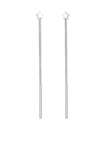 ELLI Uhani Astro' srebrna